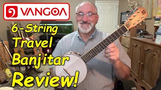 Vangoa 6String Travel Banjitar Review [upl. by Ik]