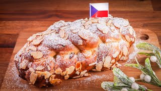 How To Make Vanochka  Deliciously Sweet and Soft Czech Christmas Bread Recipe [upl. by Arbmik]