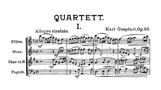 Karl Eduard Goepfart – Wind Quartet [upl. by Alexandra]