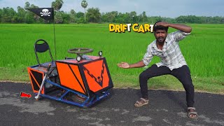 DRIFT CART நான் கொஞ்சம் RUGGED ஆனாஆளு  Electric Go Kart with  MrVillage Vaathi [upl. by Wolk]