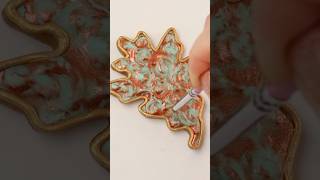 Decorated cookies for fall 🍂 cookiedecorating decoratedcookies cookieartistry fallbaking [upl. by Lebatsirc]