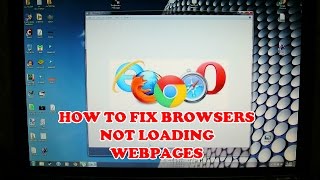 how to fix internet working but browser not working [upl. by Basilio508]