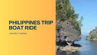 Philippines  river trip  Marabut Samar [upl. by Ethbin]