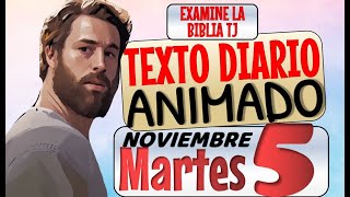 JW TEXTO DIARIO ANIMADO DE HOY 🔵 PRESTE ATENCIÓN A JESÚS ✅ EXAMINE LA BIBLIA TJ [upl. by Ahsuatal]