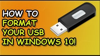 How To Format Memory Stick In Windows 10 Beginners Tutorial [upl. by Zerat]