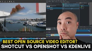 Shotcut Vs Openshot Vs Kdenlive What’s The BEST Open Source Video Editor [upl. by Anne]