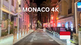 Scenic Drive through Monaco  4K [upl. by Aihtenak825]