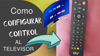 COMO PROGRAMAR CONTROL SKY A TU TV FÁCIL [upl. by Kimbra]