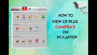 How to view CP Plus camera on PCLaptop  Download Install Kvms Pro Cp Plus Dvr Software [upl. by Furlani]