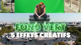 FOND VERT  5 EFFETS CRÉATIFS Premiere Pro amp After Effects [upl. by Andrey]