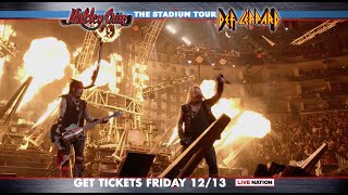 Mötley Crüe  The Stadium Tour 2020 [upl. by Eniretak213]