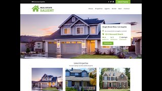 WordPressワードプレス無料テーマ Real Estate Salient インストールと設定・使い方 [upl. by Chretien]