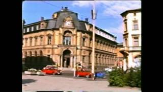 Meiningen 28 07 1989  Töpfemarktfest und Innenstadtrundgang [upl. by Aneleairam]