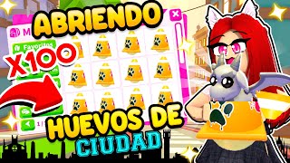 GRATIS ABRIENDO 100 HUEVOS URBANOS en ADOPT ME MUY FUERTE Roblox SrtaLuly [upl. by Ecinrahs652]