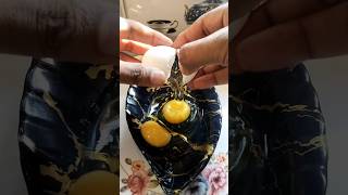 Egg Omelette Egg Fry Omlette Egg pouch food egg shorts short trending viralvideo chef [upl. by Talmud]