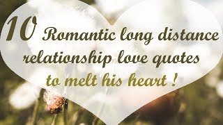 15 Romantic long distance relationship love quotes to melt his heart itskaylee6602 [upl. by Llirrem]