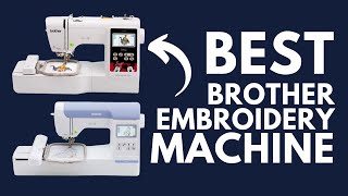 Embroidery Sewing Top 5 Brother Embroidery Machine in 2022 [upl. by Airdnoed473]