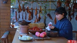 A special program on New Year snacks 年货小零食特辑 花生瓜子糖葫芦，肉干果脯雪花酥  Liziqi [upl. by Collen]