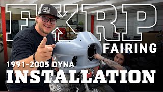 19912005 Dyna FXRP Fairing Install [upl. by Anohsal]