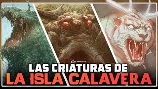 Todas las CRIATURAS de la Isla Calavera del MONSTERVERSE Explicadas [upl. by Ardnic]