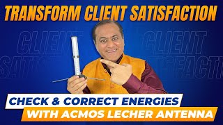 Transform Client Satisfaction  Energy Checks amp Corrections with ACMOS Lecher Antenna [upl. by Enahsal876]