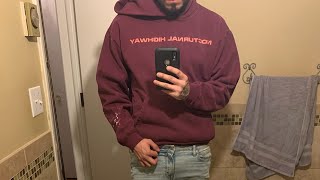 Sp5der Nocturnal Highway Hoodie Purple  Review  Authentication [upl. by Slemmer]