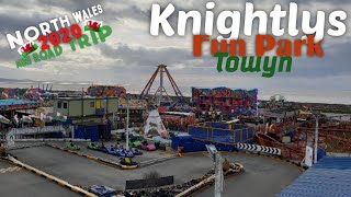 Knightlys Fun Park  Towyn North Wales  North Wales Mini Road Trip Part 2 [upl. by Sirah310]