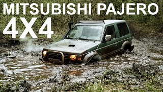 Mitsubishi Pajero 2 тестдрайв offroad 4X4 [upl. by Nera949]