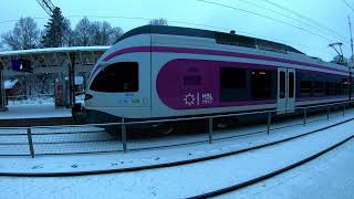 Helsingin lähijunat Helsinki commuter rail [upl. by Hayyim]