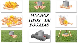 7 TIPOS DE FOGATA [upl. by Woods]