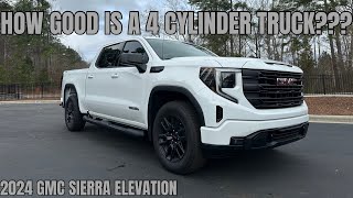 2024 GMC Sierra Elevation Full InDepth Review  How Good Is A 4 Cylinder Truck [upl. by Azmah371]