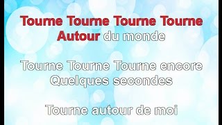 KARAOKE LOUANE  TOURNE lyrics [upl. by Gnahc]