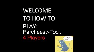 How to play ParcheesiTock boardgame [upl. by Aiyn]