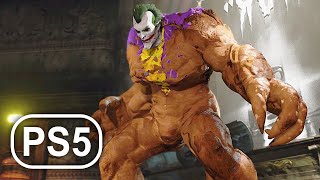 BATMAN PS5 CLAYFACE Final Boss Fight amp Ending 4K ULTRA HD  Batman Arkham City Remastered [upl. by Anoo]