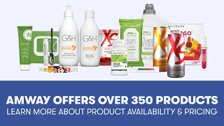 Amway Offers Over 350 Products  Amway [upl. by Hbaruas]