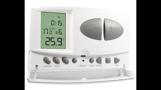 Programmazione Cronotermostato Avidsen 103954 [upl. by Stasny]