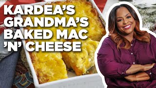 Kardea Brown’s Grandma’s OldFashioned Baked Mac ’n’ Cheese  Delicious Miss Brown  Food Network [upl. by Deirdre]