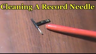 How TO Clean A Record Player Needle Or Stylus [upl. by Soinotna]