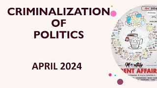 CRIMINALIZATION OF POLITICS Vision Magazine  April 2024 [upl. by Wymore]