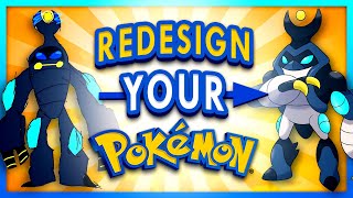 Redesigning YOUR Fakemon  Fan Submitted Pokemon 3 [upl. by Anovad]