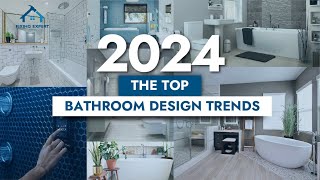 MustHave 2024 Bathroom Design Trends  Picked By Pros The Top Bathroom Design Trends For 2024 [upl. by Adai]