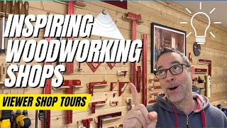 Inspiring  Woodworking Shop Tours [upl. by Tyre]