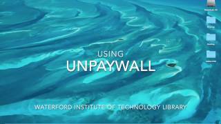 Using Unpaywall [upl. by Llehsal]