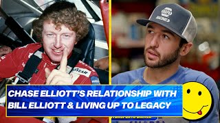 Chase Elliott on relationship with Bill Elliott amp living up to father’s legacy  Harvick Happy Hour [upl. by Aynas]