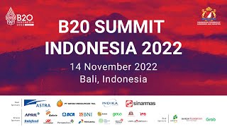 B20 Summit Indonesia 2022  Day 2 [upl. by Wald839]