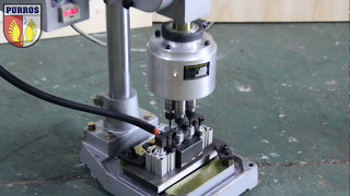 Gear type Tapping machine amp fixed multi spindle heads  Purros Machinery [upl. by Nillad]