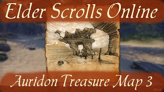 Auridon Treasure Map 3 Elder Scrolls Online [upl. by Gertrud674]