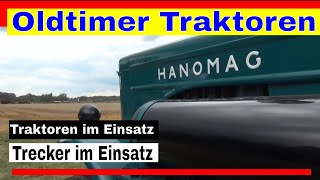 Oldtimer Traktoren im Einsatz auf dem Treckertreffen in Nordhorn [upl. by Aihcela131]