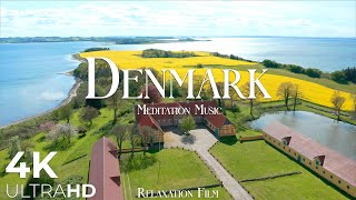 DENMARK • Relaxation Film 4K  Peaceful Relaxing Music  Nature 4k Video UltraHD [upl. by Elah]