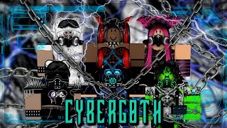 20 CYBERGOTH ROBLOX OUTFITS [upl. by Enyalb888]